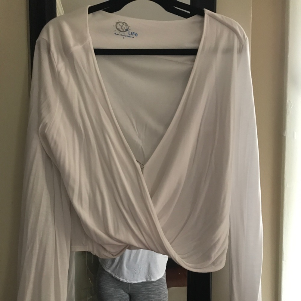 Blue life never worn top